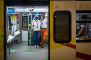 Microxerrades al tren amb Maria Ballester - Foto: A.COSTA/UIB
