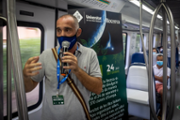 Microxerrades al tren amb Joaqun Ruiz - Foto: A.COSTA/UIB