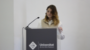 Aina Maria Tur, finalista del concurs. Foto: UIB