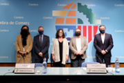 Signatura del protocol de collaboraci per a la consolidaci del Digital Innovation Hub. Foto: CAIB