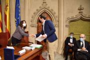 Sergio Fresneda recull el guard al millor estudi d?investigaci infermera 2020 - Foto: COIBA