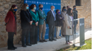 Lectura del manifest a crrec de Nria Ferrer, alumna del Mster en Poltiques d'Igualtat i prevenci de la violncia de Gnere de la UIB - Foto: A.COSTA/UIB