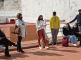 L'alumna Nria Puigrs Carrin ha llegit el manifest del dia de la dona a la Seu Universitria de Menorca