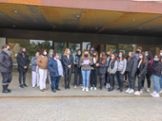 L'alumna Elvira Ribas ha llegit el manifest del dia de la dona a la Seu Universitria d'Eivissa i Formentera.
