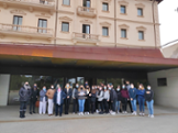 L'alumna Elvira Ribas ha llegit el manifest del dia de la dona a la Seu Universitria d'Eivissa i Formentera.