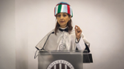 La doctora honoris causa llegeix la lli magistral - Foto: A.Costa/UIB