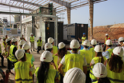 Visita a la planta de Lloseta. Foto: UIB