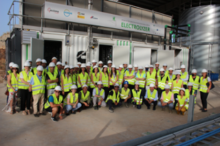 Visita a la planta de Lloseta. Foto: UIB