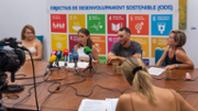 Presentaci del projecte: Seguretat alimentria en poblaci vulnerable demandant d'ajuda alimentria durant la pandmia de la COVID-19- FOTO: A.Costa/UIB