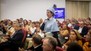 Lli inaugural, a crrec de la doctora Margalida Pons, professora titular de Filologia Catalana - FOTO: A.Costa/UIB
