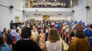 Solemne entonaci de l'himne universitari Gaudeamus igitur - FOTO: A.Costa/UIB