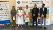 Julin Garca Comendador, tercer premi en la categoria de tesis doctorals. Foto:UIB
