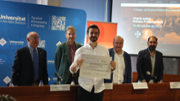 Miquel Forteza, guanyador en la categoria d'Empresa. Foto:UIB