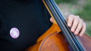 La violoncellista Rebeca Montn interpretant la pea musical El Chant de Menestrel, de Glazunov - FOTO: A.Costa/UIB