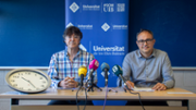 Roda informativa dels doctors Andreu Sans i Jaume Rossell - Foto: A.COSTA/UIB