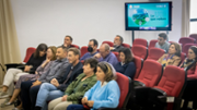 Acte de presentaci a la comunitat universitria de les lnies mestra de l'estratgia per assolir la neutralitat climtica el 2030 - Foto: A.COSTA/UIB
