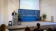 Salutaci del doctor Maurici Mus, vicerector de Gesti i Poltica de Postgrau i Formaci Permanent de la UIB - Foto: A.COSTA/UIB