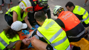 Simulacre d'emergncies d'Infermeria al campus - Foto: A.COSTA/UIB