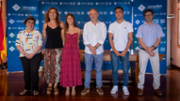Salutaci del Rector als alumnes amb la millor nota d'accs a la Universitat de l'illa de Mallorca- Foto: A.-COSTA/UIB