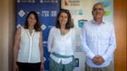 Acte de la signatura de l'acord: Isabel Teruel, Lorenza Carrasco i Gabriel Dols Mateu - Foto: A.COSTA/UIB