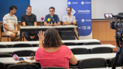 Roda informativa dels investigadors del Departament de Cincies Matemtiques i Informtica de la UIB - Foto: A.COSTA/UIB