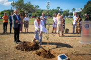 La UIB planta un roure en memria d'Agust Villaronga - Foto: A.COSTA/UIB