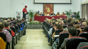 Lli inaugural, a crrec del doctor Felio Jos Bauz Martorell, professor titular de Dret Administratiu - Foto: A.COSTA/UIB