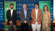 Adri Muntaner, Jaume Carot, Jos Reyes i Ana Beln Velasco - Foto: A.COSTA/UIB