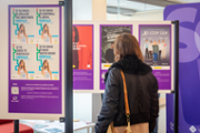 Exposici sobre campanyes de sensibilitzaci contra la violncia de gnere - Foto: A.COSTA/UIB