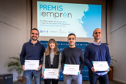 Premiats dels II Premis Iemprn per a treballs de fi de grau o de mster de la UIB - Foto: A.COSTA/UIB