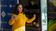 Atenci als mitjans de la doctora Alcia Sintes del grup de recerca en Fsica Gravitacional: teoria i prctica (GRAVITY) de la UIB - Foto: A.COSTA/UIB