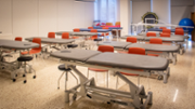 Sala de simulaci d'infermeria de la primera planta de l'edifici Margalida Comas i Camps  - Foto: A.COSTA/UIB