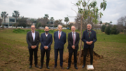 Plantada d'arbre als jardins de Son Lled- Foto: A.COSTA/UIB