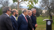 Plantada d'arbre als jardins de Son Lled- Foto: A.COSTA/UIB