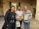 Luis Resines, Miquel ngel Miranda i Joan Miquel Morey. Foto: UIB