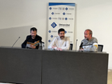 Luis Resines, Miquel ngel Miranda i Joan Miquel Morey. Foto: UIB