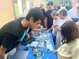 Activitat de l?edici de 2023 de la Nit Europea de la Recerca.