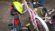 Bicicletada amb els alumnes d'infantil del CEIP Robert Graves - Foto: A.COSTA/UIB
