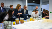 Visita al nou edifici del Complex Balear de Recerca de les Illes Balears al Parc Bit - Foto: A.COSTA/UIB