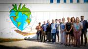 La UIB i la Fundaci Esment promouen un mural - Foto:A.Costa/UIB