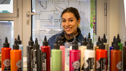 Malen Company, l'artista del mural illustrat a m - Foto: A.Costa/UIB