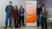 Organitzadors del projecte Erasmus+ CHARLIE: l'Institut de Recerca i Innovaci Educativa (IRIE) i el Laboratori d'Aplicacions de la Intelligncia Artificial (LAIA@UIB) | Foto: A.Costa/UIB