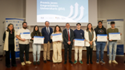 2n premi: GEAMin, d?Antoni Brunet, Jos Castell, Joan Comas, Elisabeth Cremades, Toni Dalmau i Luca de los Reyes | Foto: A.Costa/UIB