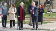 Edifici Son Lled: arribada del senyor Jordi Savall | Foto: A.Costa/UIB