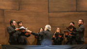 La Coral de la Jove Capella Reial de Catalunya interpreta la pea Adoramus te, Christe | Foto: A.Costa/UIB