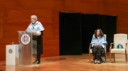 El doctor Jordi Savall llegeix la lli magistral | Foto: A.Costa/UIB