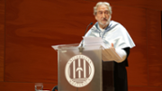 El doctor Jordi Savall llegeix la lli magistral | Foto: A.Costa/UIB