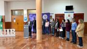 Lectura collectiva del manifest commemoratiu del Dia Internacional de les Dones al campus de la UIB 