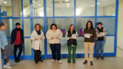 Lectura collectiva del manifest commemoratiu del Dia Internacional de les Dones a la Seu de Menorca