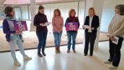 Lectura collectiva del manifest commemoratiu del Dia Internacional de les Dones a la Seu d'Eivissa i Formentera